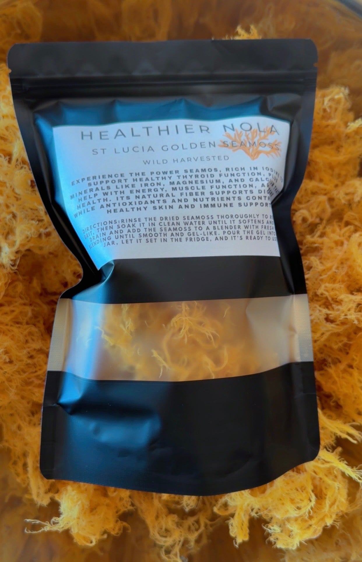 St. Lucia Golden Seamoss