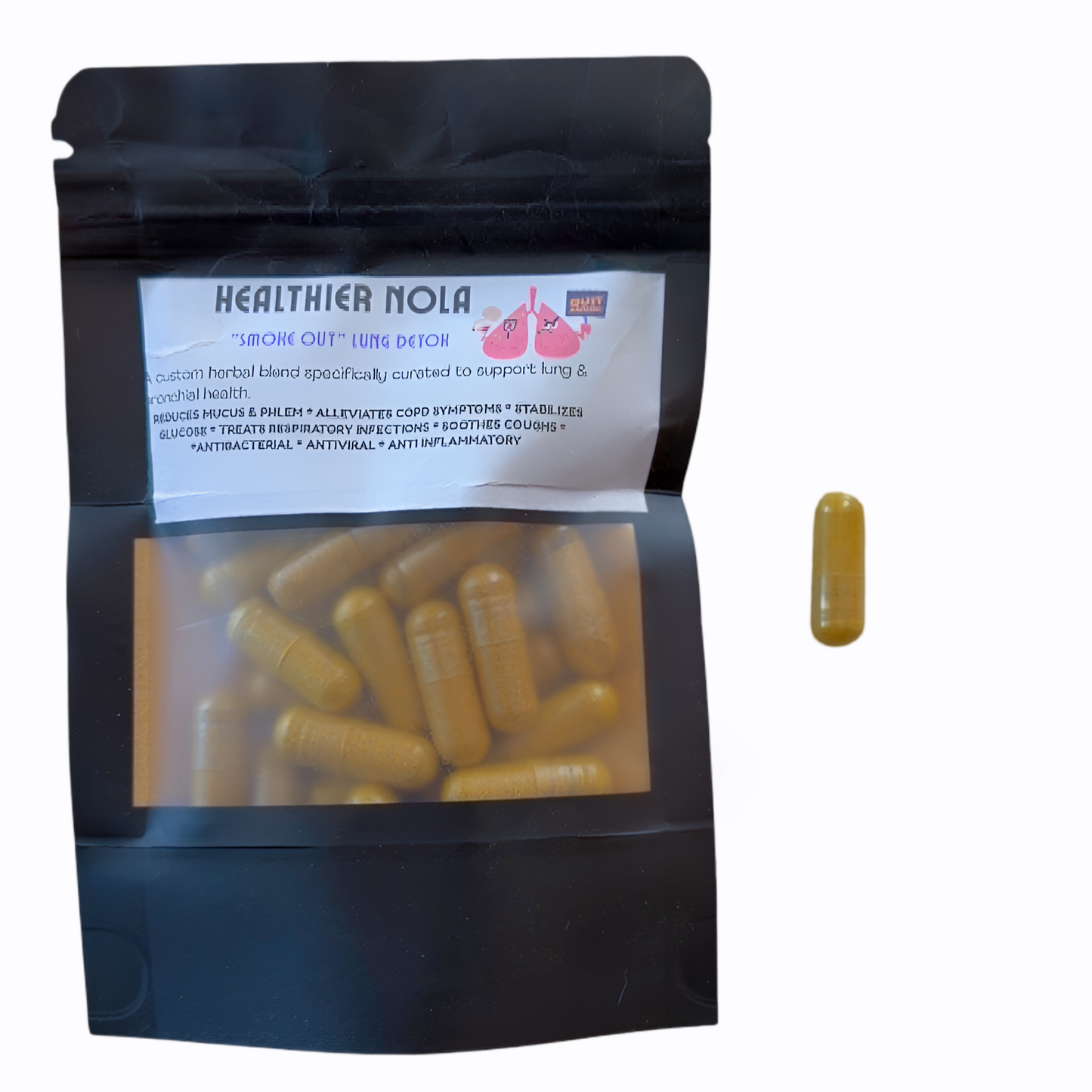 Smokers Lung Detox - 30 Vegan Capsules