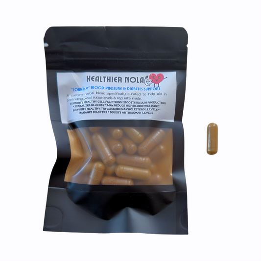 Lower 9 Blood Pressure & Diabetes Cleanse - 30 Vegan Capsules