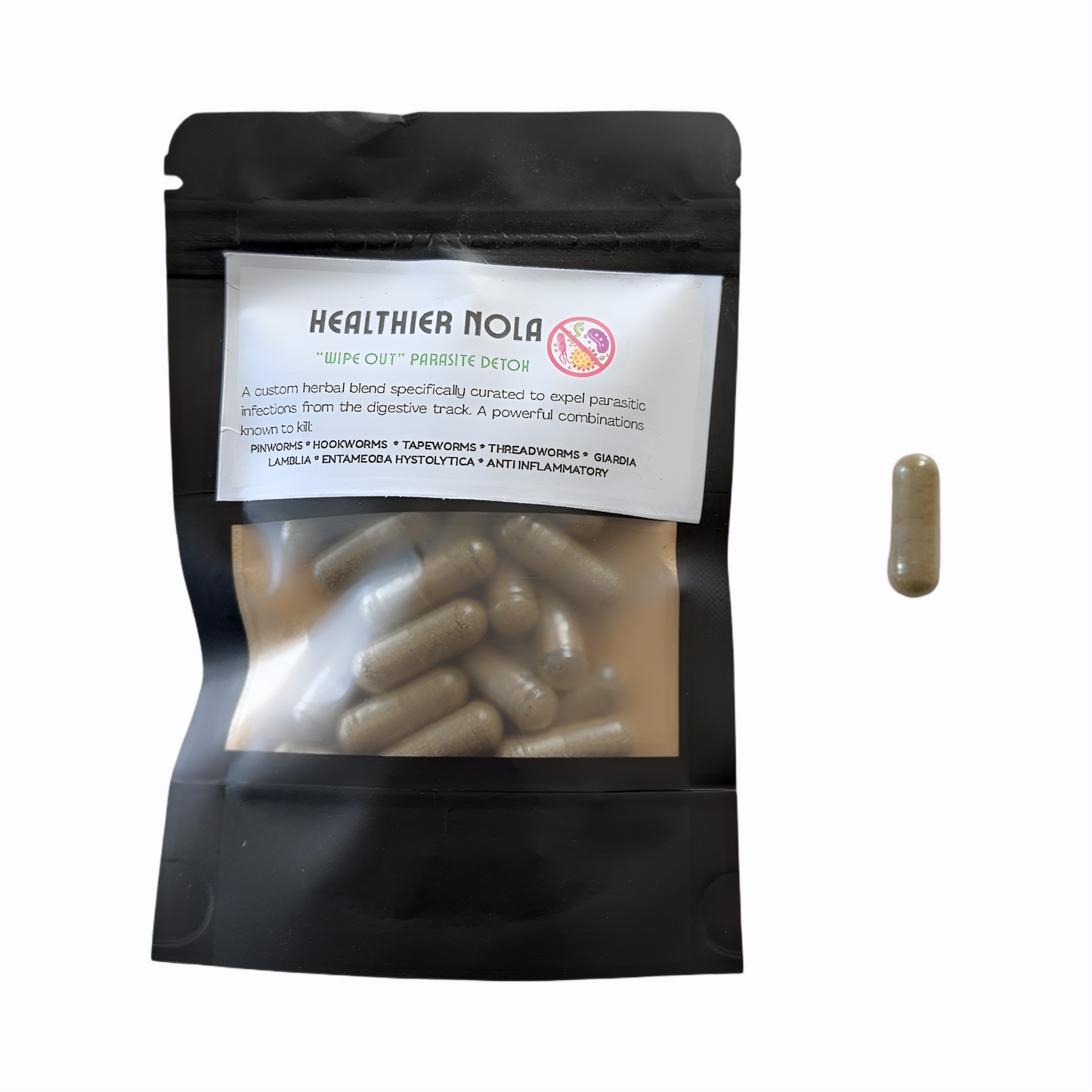 Parasite Wipe Out Cleanse - 30 Vegan Capsules